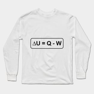 first law of thermodynamics formula Long Sleeve T-Shirt